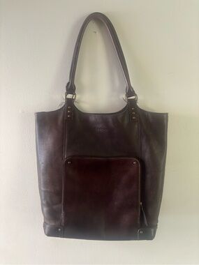 Solo Tote Bag - Dark Brown Shoulder Bag